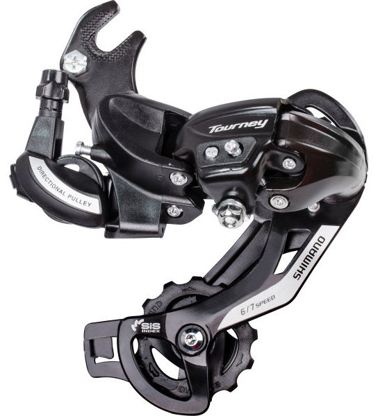 Prehadzovačka Shimano Tourney TY500 6/7spd s hákom