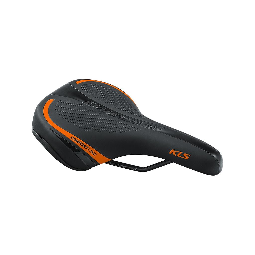 Sedlo Kellys Comfortline oranžové