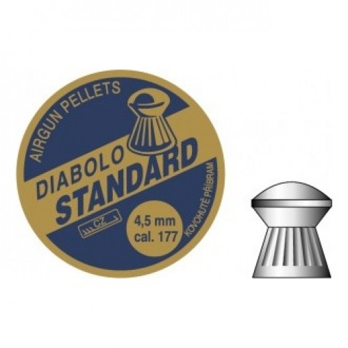 Diabolo Standard guľaté cal.4,5mm  100ks