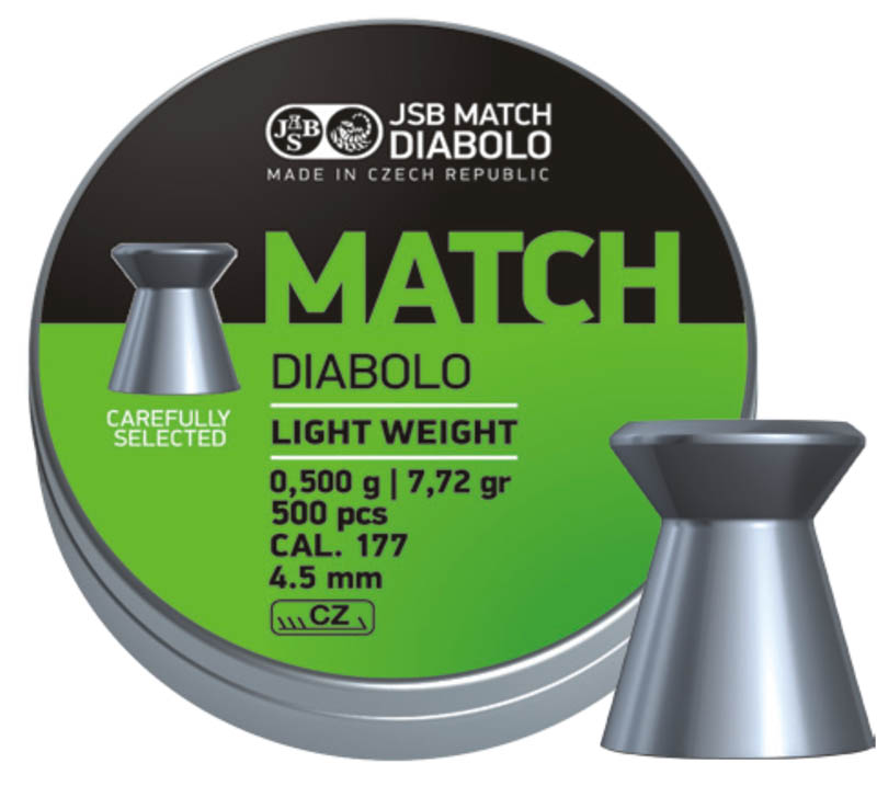 Diabolo Match Light weight cal.4,5mm  500ks
