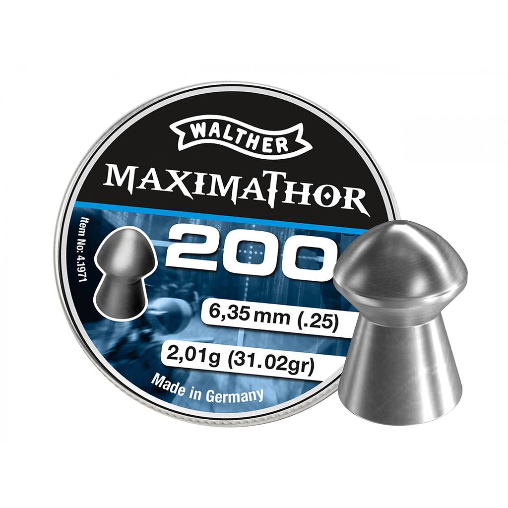 Diabolo Walther MaximaThor cal.6,35mm 200ks