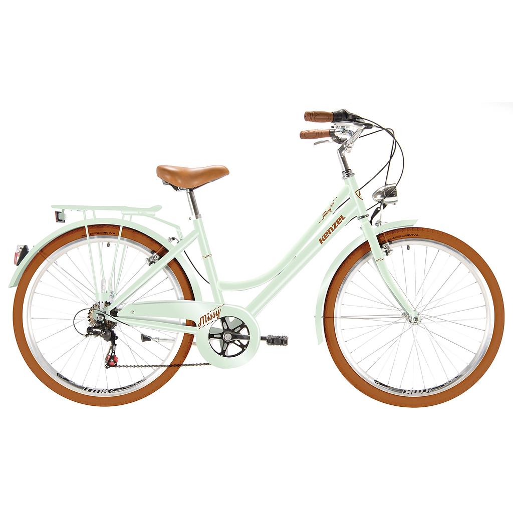 Bicykel Kenzel Missy 26&quot; s prehadzovačkou 6spd pistáciový