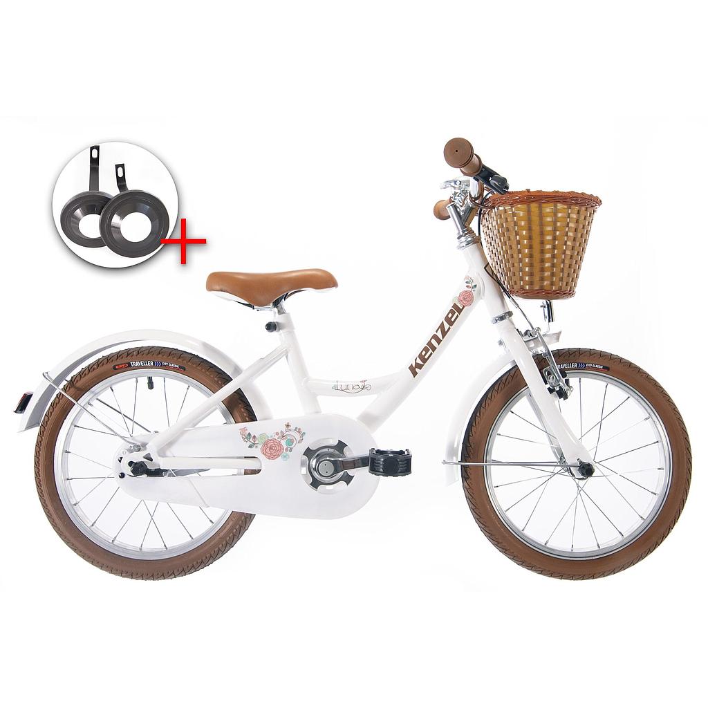 Bicykel Kenzel Luna 16 Ceremony 1spd biely
