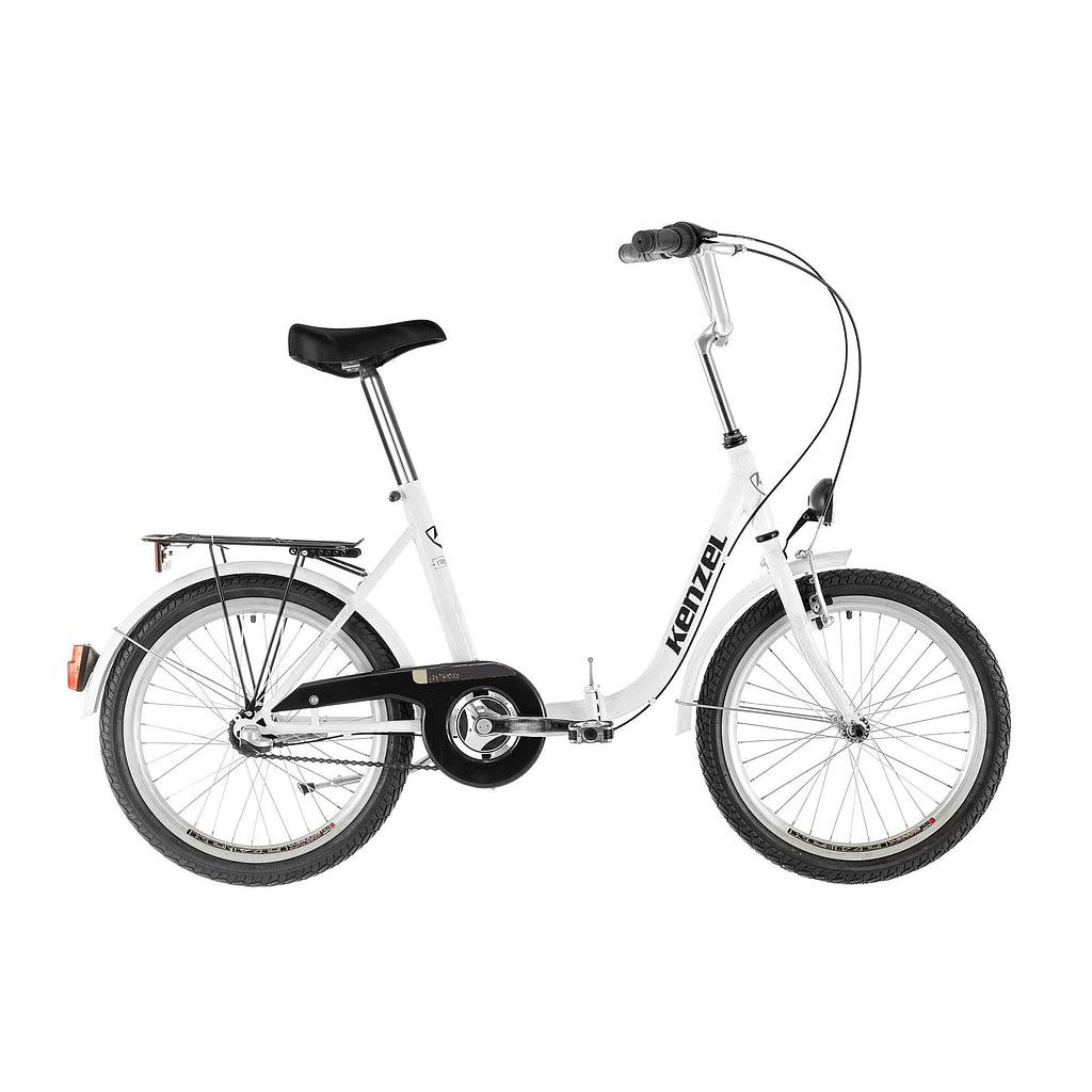 Bicykel Kenzel Camping 20&quot; nexus biely