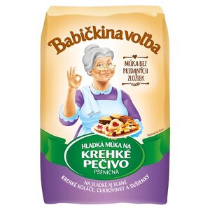 Múka hladká pšeničná na krehké pečivo 1 kg